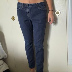 Mossimo Supply Co. Dark Blue Skinny Jeans